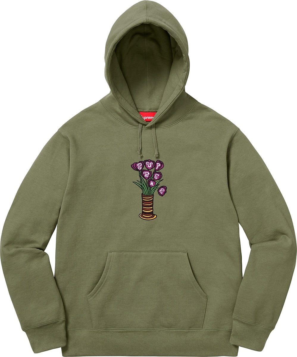 Flowers Hooded Sweatshirt view 2
